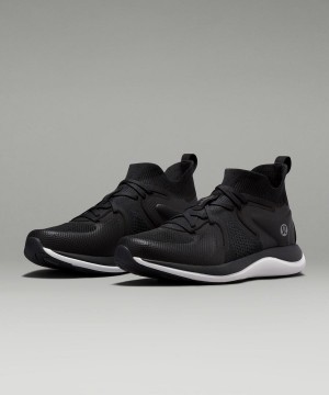 Lululemon Chargefeel 2 Mid Sneakers Dam Svarta Vita Sverige | DGCJAV057