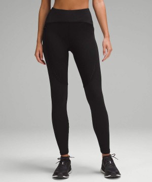 Lululemon Cold Weather High-Rise 28" Löpar Tights Dam Svarta Sverige | ZPCANF635