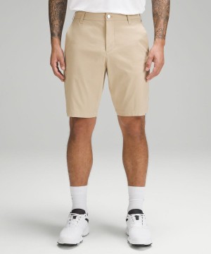 Lululemon Commission 10" Golf Shorts Herr Khaki Sverige | DKNQGB862