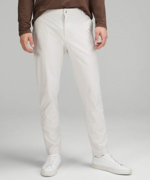 Lululemon Commission Klassiska-Fit 34" Warpstreme Byxor Herr Beige Sverige | XLBSGA602