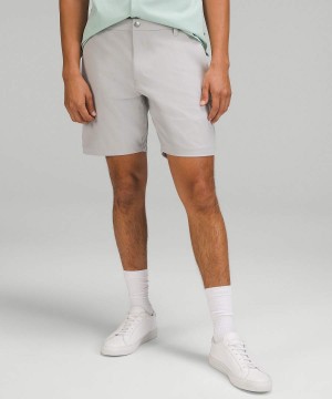 Lululemon Commission Klassiska-Fit 7" Warpstreme Shorts Herr Grå Sverige | ELUYPK625