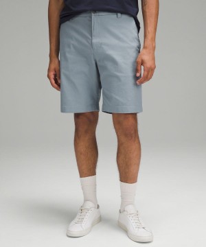 Lululemon Commission Klassiska-Fit 9" Oxford Shorts Herr Vita Sverige | KHABIT984