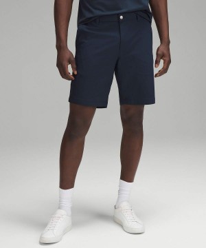 Lululemon Commission Klassiska-Fit 9" Warpstreme Shorts Herr Marinblå Sverige | INLTBQ408