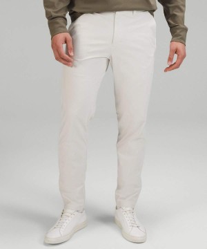 Lululemon Commission Slim-Fit 32" Warpstreme Byxor Herr Beige Sverige | MRLEXP237