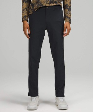 Lululemon Commission Slim-Fit 37" Warpstreme Byxor Herr Obsidian Sverige | OZICUH137