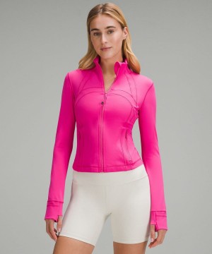 Lululemon Cropped Nulu Define Jacket Dam Rosa Sverige | CEWKGR297