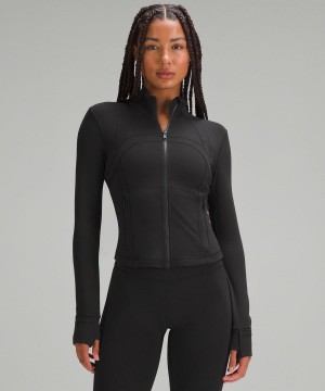 Lululemon Cropped Nulu Define Jacket Dam Svarta Sverige | NIHBUG897