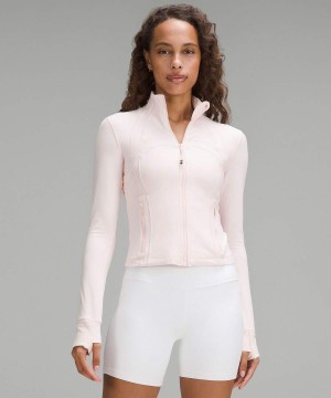 Lululemon Cropped Nulu Define Jacket Dam Ljusröda Sverige | FJNKGQ078