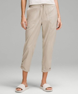 Lululemon Dance Studio Mid-Rise Cropped Byxor Dam Beige Sverige | PDIVRN362