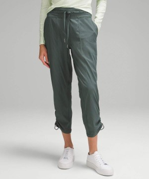 Lululemon Dance Studio Mid-Rise Cropped Byxor Dam Mörkgröna Sverige | DTXANQ820
