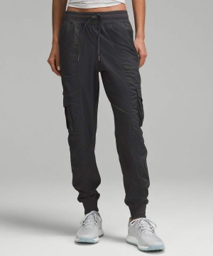 Lululemon Dance Studio Relaxed-Fit Mid-Rise Cargo Joggingbyxor Dam Mörkgrå Sverige | DGRFHL143