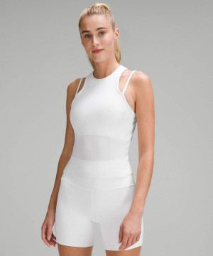 Lululemon Double-Rem Yoga Linne Dam Vita Sverige | ZKUPSA915