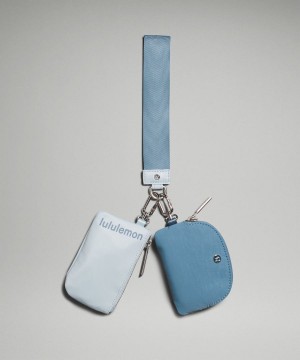 Lululemon Dual Pouch Wristlet Dam Blå Blå Sverige | AIHNQK207