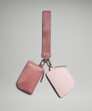 Lululemon Dual Pouch Wristlet Dam Rosa Sverige | HKGPQX873