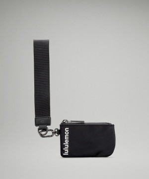Lululemon Dual Pouch Wristlet Dam Svarta Sverige | GPWUDS048