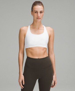 Lululemon Energy Bra Medium Support, B–D Cups Sport BH Dam Vita Sverige | ZEYWOF726