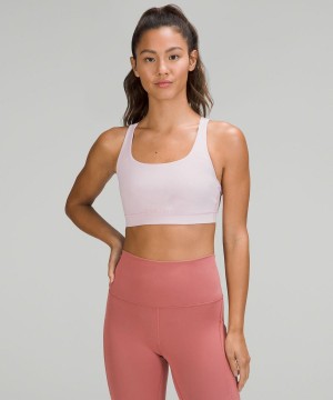 Lululemon Energy Bra Medium Support, B–D Cups Sport BH Dam Rosa Sverige | XZRJES728