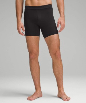 Lululemon Everlux 6" Yoga Shorts Herr Svarta Sverige | AKJTDF230