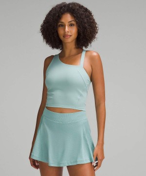 Lululemon Everlux Asymmetrical Tennis Linne Dam Turkos Sverige | KMHDBW085