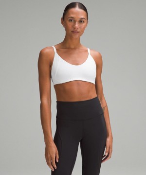 Lululemon Everlux with Mesh Train Bra B/C Cup Sport BH Dam Vita Sverige | XWJBIM425