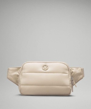 Lululemon Everywhere Large 2L Wunder Puff Bältesväska Dam Vita Sverige | MZBDKU385