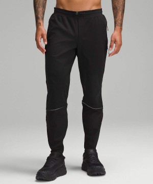 Lululemon Fast and Free Cold Weather 28" Löpar Joggingbyxor Herr Vita Sverige | CDMUTA842