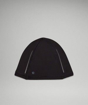 Lululemon Fast and Free Fleece Löpar Hatt Dam Svarta Sverige | WHUXTR835