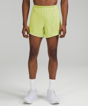 Lululemon Fast and Free Fodrade 6" Shorts Herr Gröna Sverige | BGUCSL610