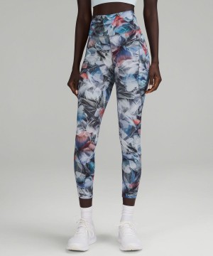 Lululemon Fast and Free High-Rise 25” Pockets Updated Tights Dam Olika Färger Sverige | QEAXCS320