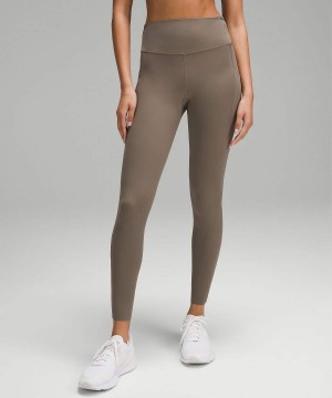 Lululemon Fast and Free High-Rise 28” Pockets Updated Tights Dam Grå Sverige | AISWLU651