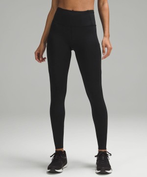 Lululemon Fast and Free High-Rise 28" Tights Dam Svarta Sverige | ZGKRHM318