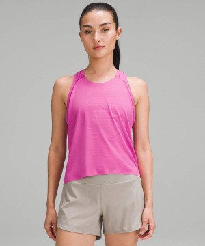 Lululemon Fast and Free Race Length Linne Dam Rosa Sverige | MDERSO819