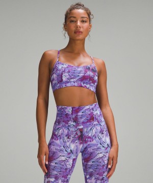 Lululemon Flow Y Bra Nulu Light Support, A–C Cups Sport BH Dam Olika Färger Sverige | DBZIRM234