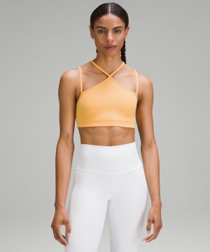 Lululemon Flow Y Snörade Bra Nulu Light Support, A–C Cups Sport BH Dam Mango Sverige | ATPYSC297