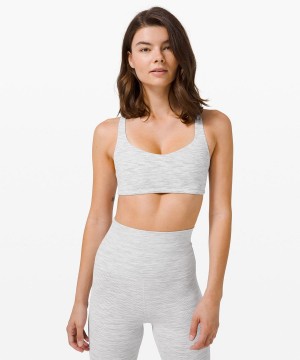 Lululemon Free to Be Bra - Wild Light Support, A/B Cup Sport BH Dam Ljusgrå Sverige | PHJTZG634