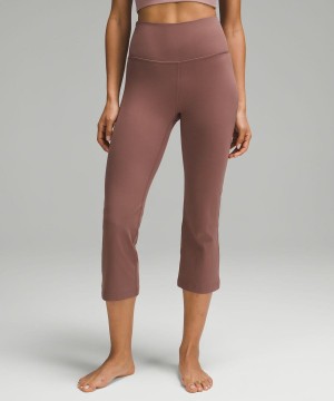 Lululemon Groove Super-High-Rise Crop 23" Nulu Tights Dam Lila Sverige | NECOQF267