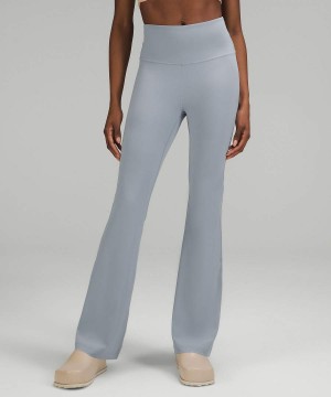 Lululemon Groove Super-High-Rise Flared Nulu Regular Tights Dam Ljusblå Sverige | QHDLYE406