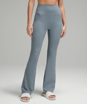 Lululemon Groove Super-High-Rise Flared Nulu Regular Tights Dam Blå Sverige | KQJGRT519