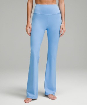 Lululemon Groove Super-High-Rise Flared Nulu Regular Tights Dam Blå Sverige | XFPQBE364