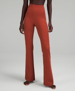 Lululemon Groove Super-High-Rise Flared Nulu Regular Tights Dam Orange Sverige | PQSVYL948