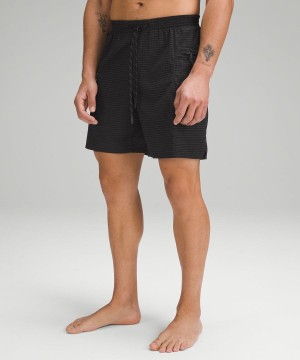 Lululemon Hike to Swim Ripstop 8" Shorts Herr Svarta Sverige | ZQCXBS659