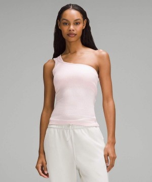 Lululemon Hold Tight One-Shoulder Linne Dam Ljusröda Sverige | ARKTHE861