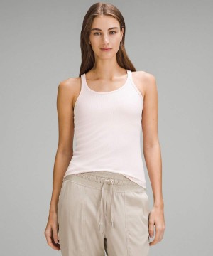 Lululemon Hold Tight Thin Rem Racerback Linne Dam Ljusröda Sverige | ODHJYU193