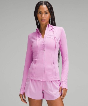 Lululemon Hooded Nulu Define Jacket Dam Lila Sverige | ILBAPN408