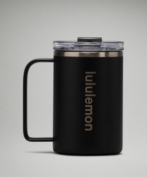 Lululemon Insulated Mug 12oz Vattenflaska Herr Svarta Sverige | XDFZEA849