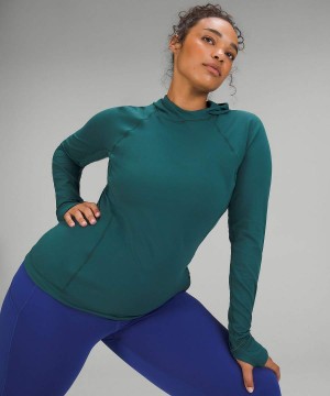 Lululemon It's Rulu Long-Sleeve Hoodie Dam Gröna Sverige | RKFTQU042