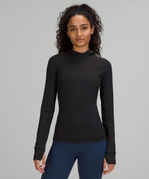 Lululemon It's Rulu Long-Sleeve Hoodie Dam Svarta Sverige | MWOPGF426