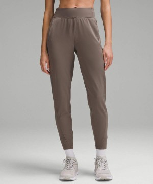 Lululemon It's Rulu Run Fleece High-Rise Full Length Joggingbyxor Dam Grå Sverige | JCXQYD836