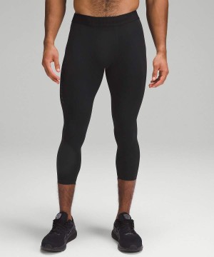 Lululemon License to Train 21" Tights Herr Svarta Sverige | EBMWPI870