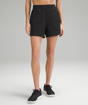 Lululemon License to Train High-Rise 4" Shorts Dam Svarta Sverige | PQKRYG391